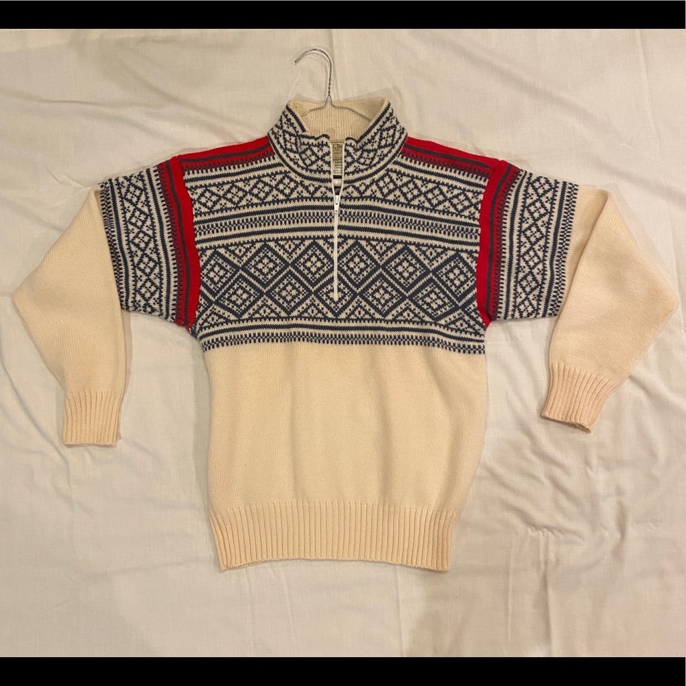 L.L. Bean Fleece Quarter Zip - Perfect Condition - Men’s Large